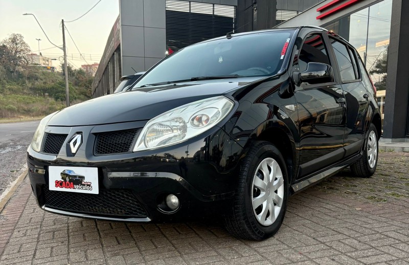 sandero 1.6 privilege 8v hi flex 4p manual 2010 caxias do sul