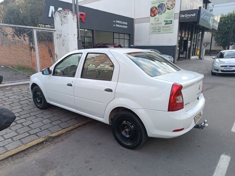LOGAN 1.0 AUTHENTIQUE 16V FLEX 4P MANUAL - 2012 - FLORES DA CUNHA