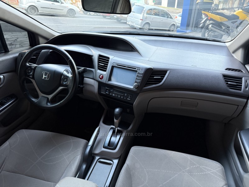 CIVIC 1.8 LXS 16V FLEX 4P AUTOMÁTICO - 2013 - CAXIAS DO SUL