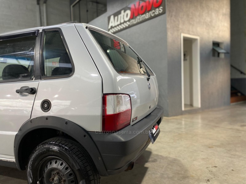 UNO 1.0 MPI MILLE FIRE 8V FLEX 4P MANUAL - 2008 - VACARIA