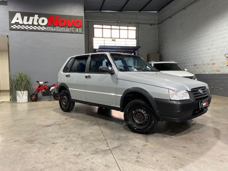 UNO 1.0 MPI MILLE FIRE 8V FLEX 4P MANUAL - 2008 - VACARIA