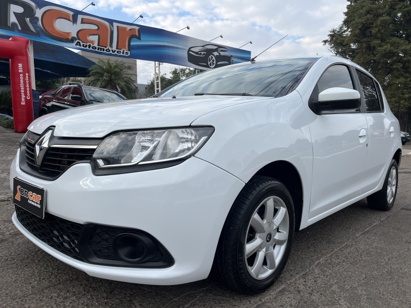 sandero 1.6 expression 8v flex 4p manual 2015 dois irmaos