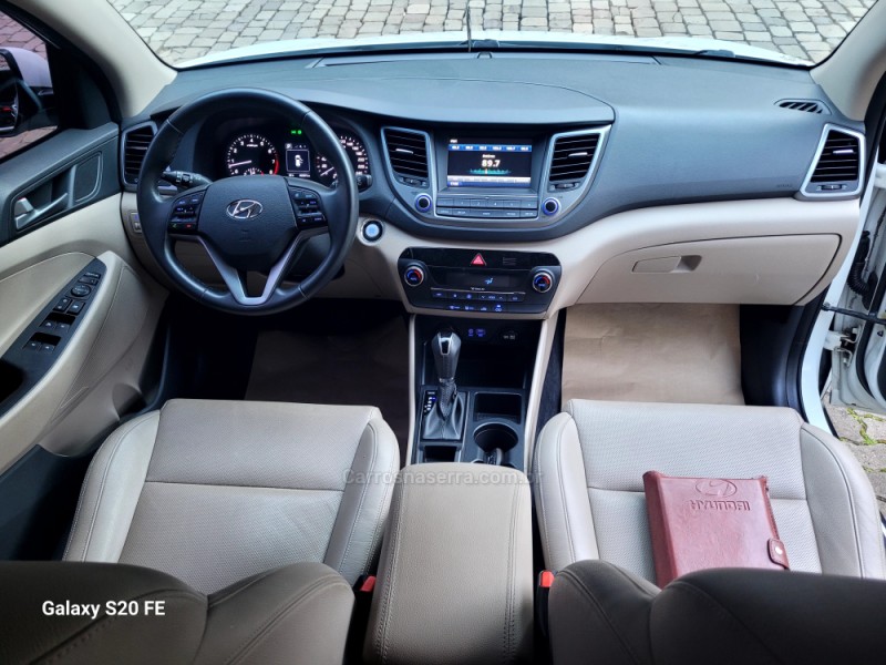 TUCSON 1.6 16V T-GDI GASOLINA GL ECOSHIFT - 2018 - NOVA PRATA
