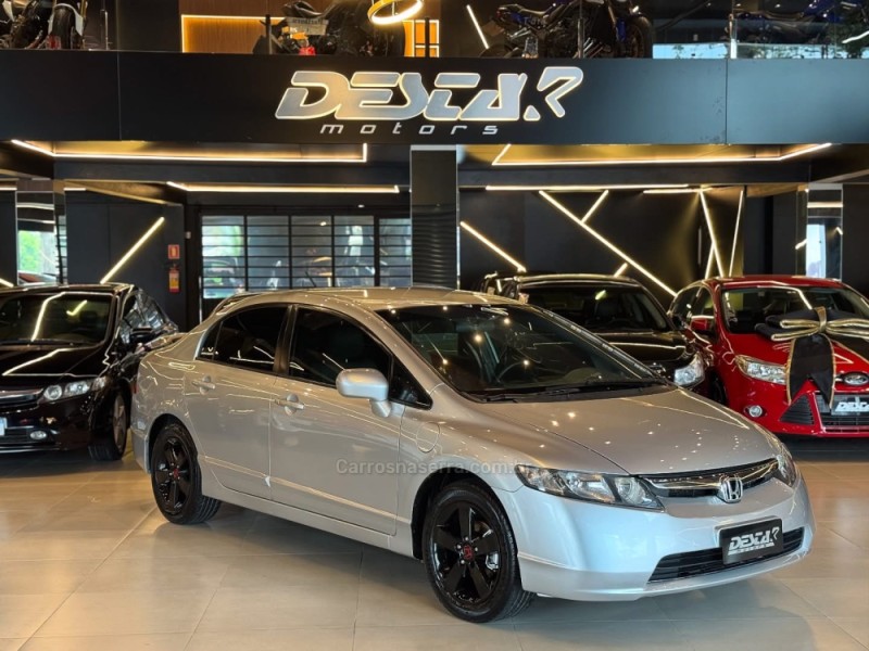 CIVIC 1.8 LXS 16V GASOLINA 4P MANUAL - 2008 - NOVO HAMBURGO