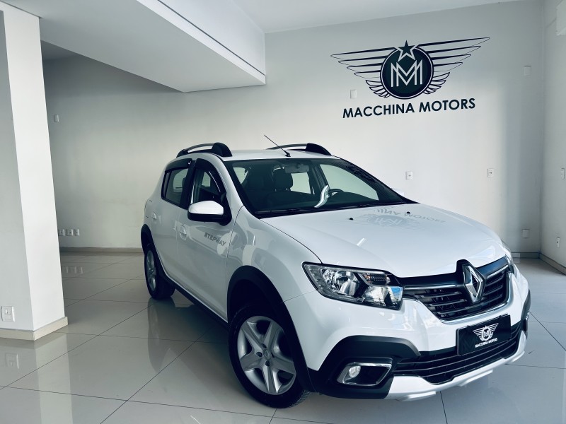 sandero 1.6 stepway zen 16v flex 4p manual 2021 caxias do sul