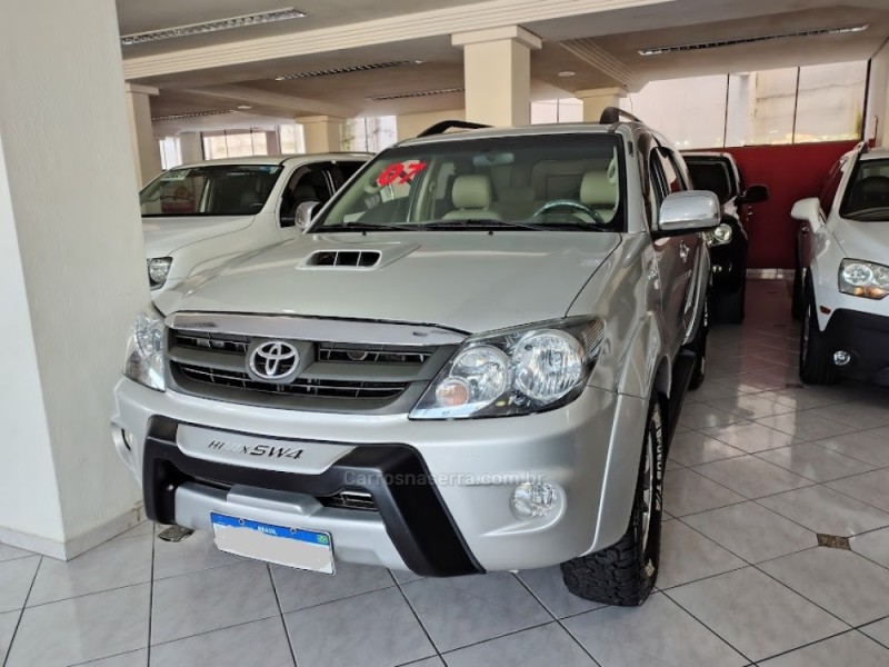 hilux sw4 3.0 srv 4x4 16v turbo intercooler diesel 4p automatico 2007 nova prata