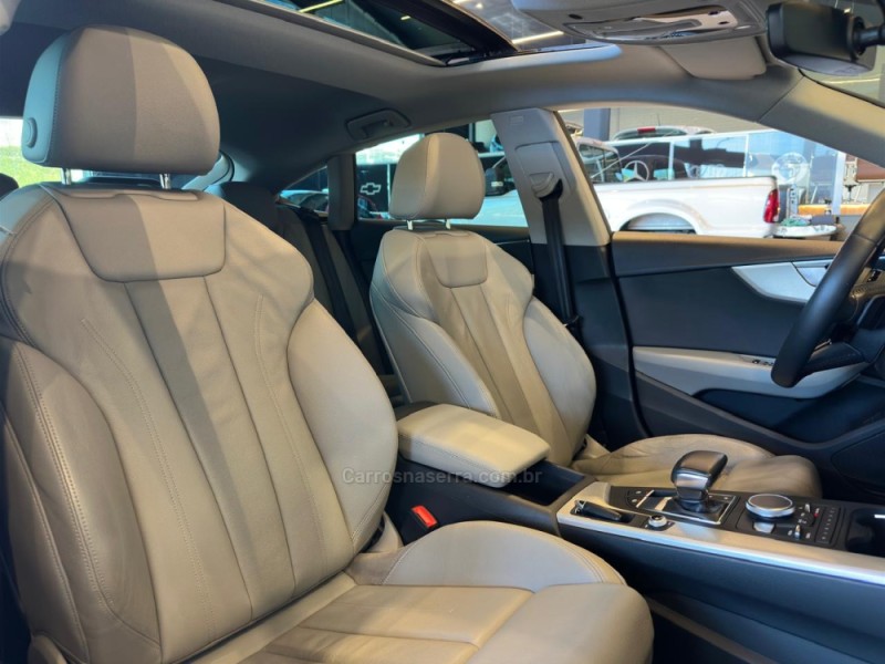 A5 2.0 TFSI SPORTBACK AMBIENTE 16V GASOLINA 4P MULTITRONIC - 2018 - CAXIAS DO SUL