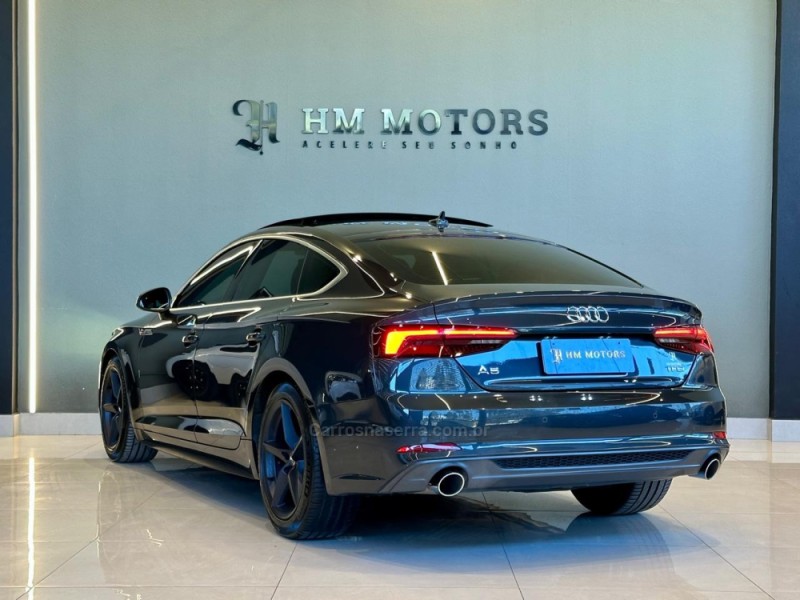 A5 2.0 TFSI SPORTBACK AMBIENTE 16V GASOLINA 4P MULTITRONIC - 2018 - CAXIAS DO SUL