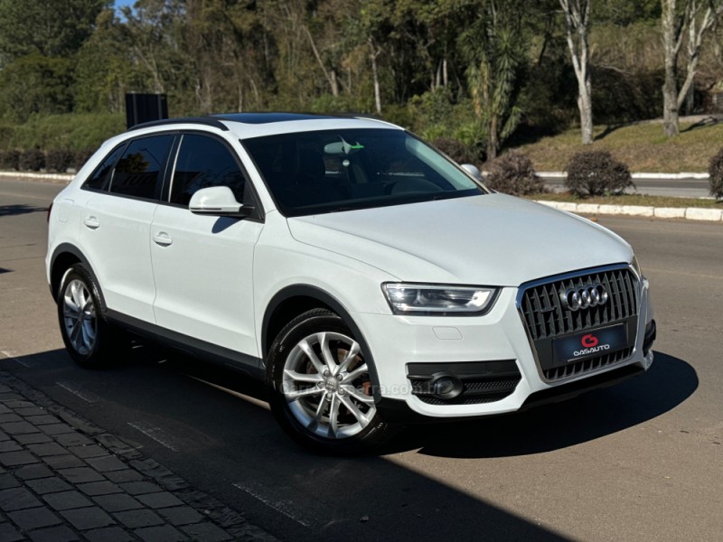 q3 2.0 tfsi ambiente quattro 4p gasolina s tronic 2014 nova prata