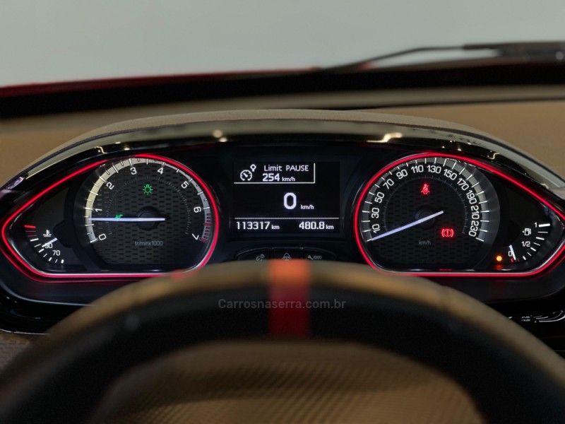 208 1.6 THP GT 16V FLEX 4P MANUAL - 2017 - CAXIAS DO SUL