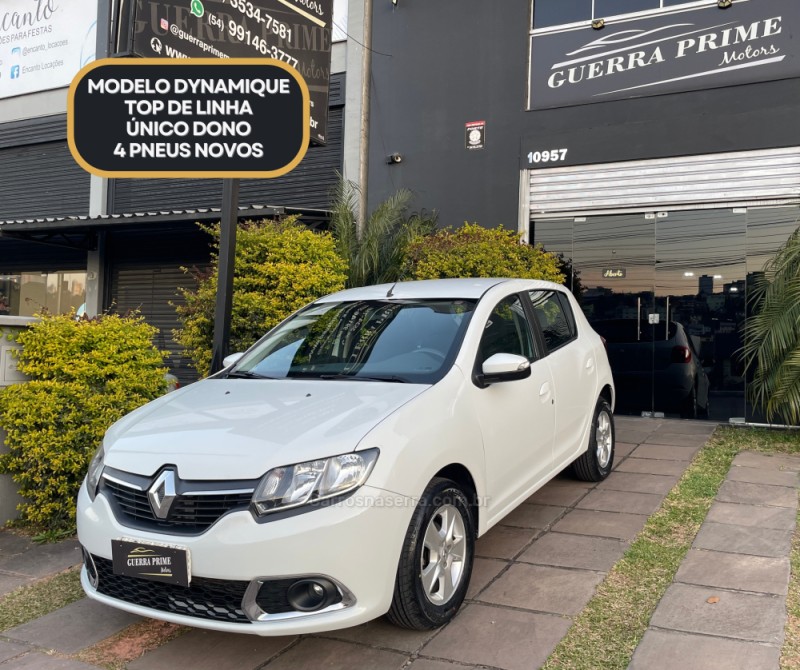 sandero 1.6 dynamique 8v flex 4p manual 2015 caxias do sul