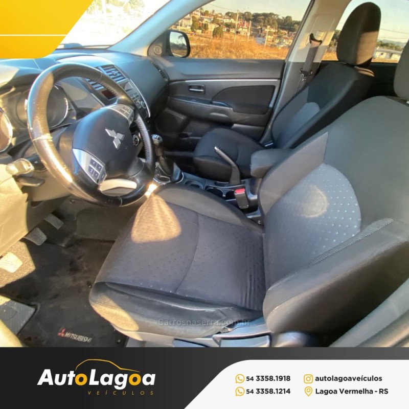 ASX 2.0 4X2 16V GASOLINA 4P MANUAL - 2012 - LAGOA VERMELHA