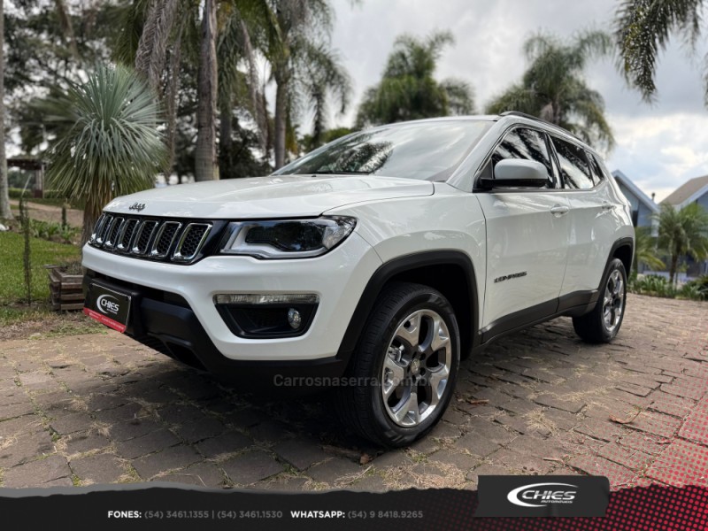 COMPASS 2.0 16V DIESEL LONGITUDE 4X4 AUTOMÁTICO - 2019 - CARLOS BARBOSA