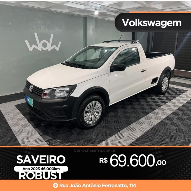 SAVEIRO 1.6 MSI ROBUST CS 8V FLEX 2P MANUAL