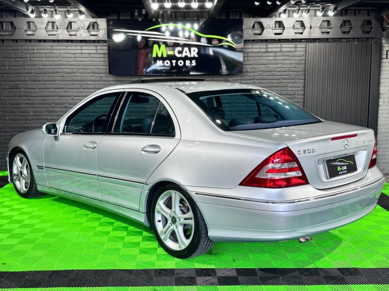 C 200 K 1.8 AVANTGARDE KOMPRESSOR GASOLINA 4P AUTOMÁTICO - 2006 - FELIZ