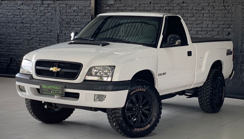 s10 2.8 colina 4x4 cs 12v turbo electronic intercooler diesel 2p manual 2006 caxias do sul