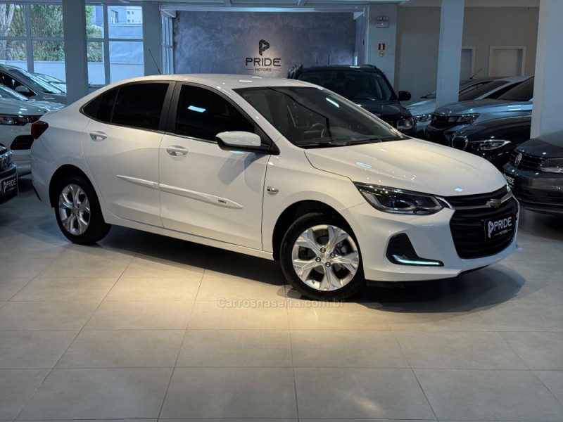 onix 1.0 premier plus 12v turbo flex 4p automatico 2022 caxias do sul