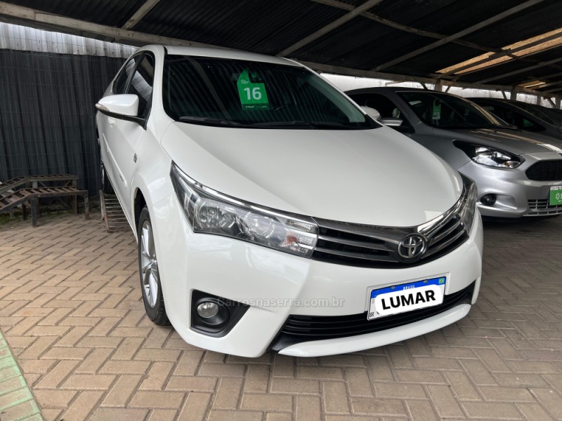 COROLLA 2.0 XEI 16V FLEX 4P AUTOMÁTICO - 2016 - GARIBALDI