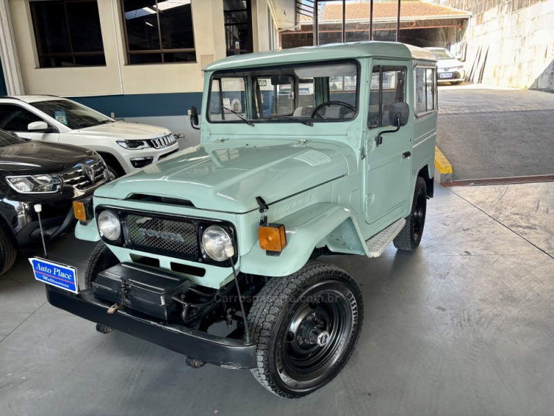 bandeirante 4.0 oj50lv 4x4 teto rigido diesel 2p manual 1986 caxias do sul