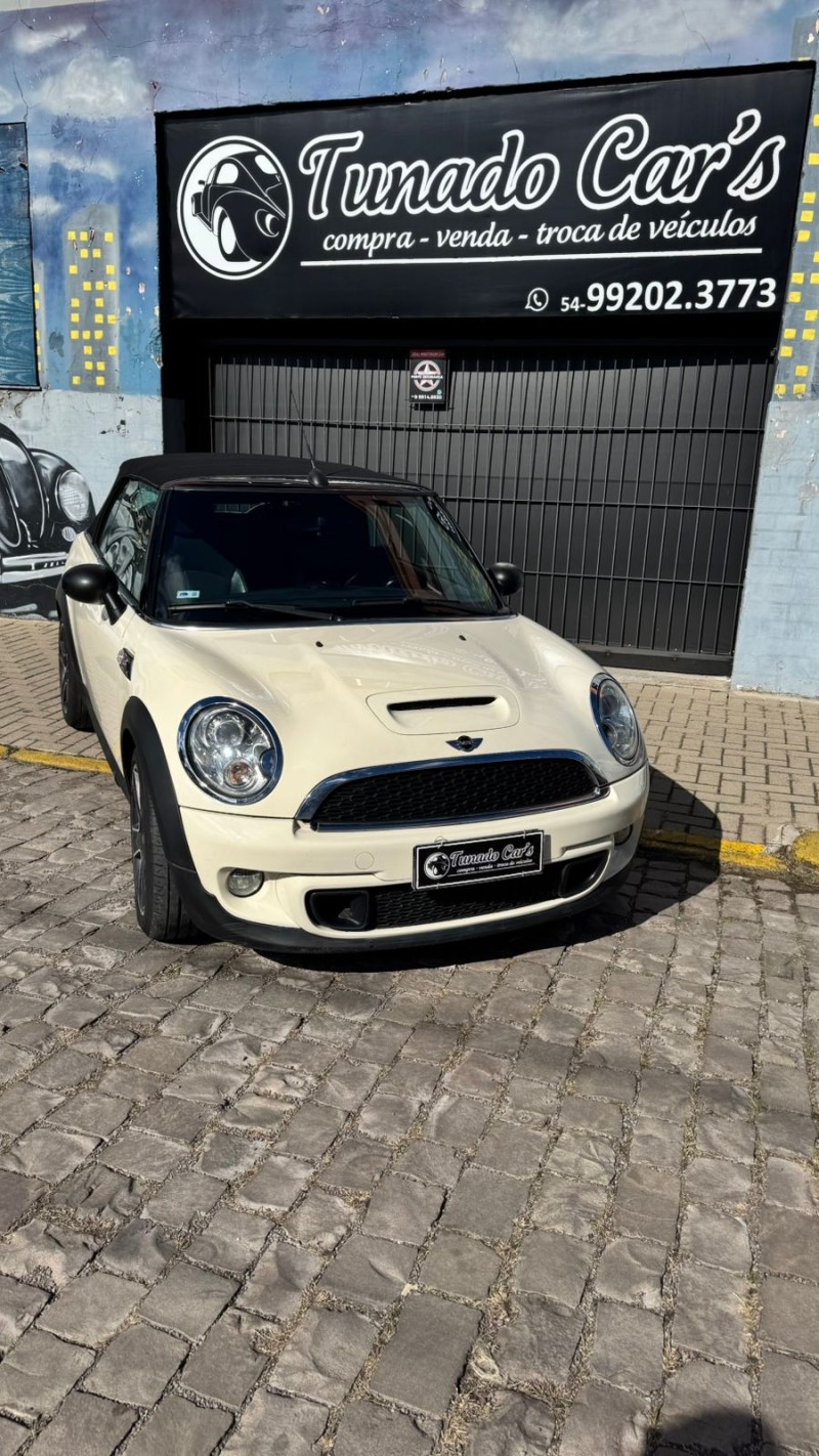 COOPER 1.6 CABRIO 16V GASOLINA 2P AUTOMÁTICO - 2013 - CAXIAS DO SUL