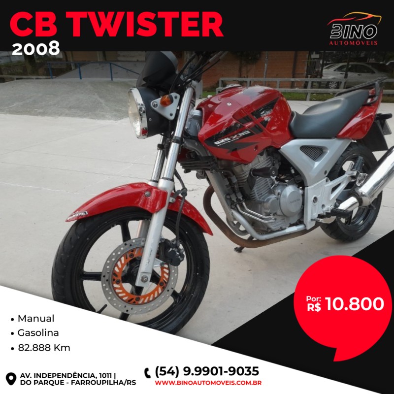 CB TWISTER  - 2008 - FARROUPILHA