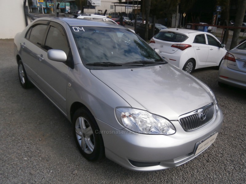 COROLLA 1.6 XLI 16V GASOLINA 4P AUTOMÁTICO - 2004 - FARROUPILHA