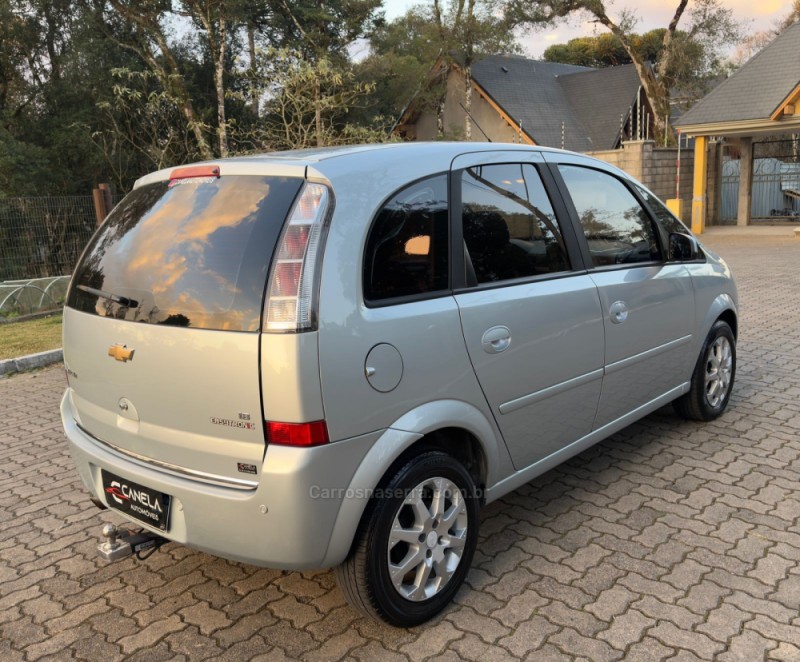 MERIVA 1.8 MPFI PREMIUM 8V FLEX 4P AUTOMATIZADO - 2012 - CANELA
