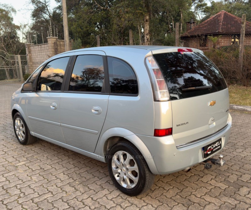 MERIVA 1.8 MPFI PREMIUM 8V FLEX 4P AUTOMATIZADO - 2012 - CANELA