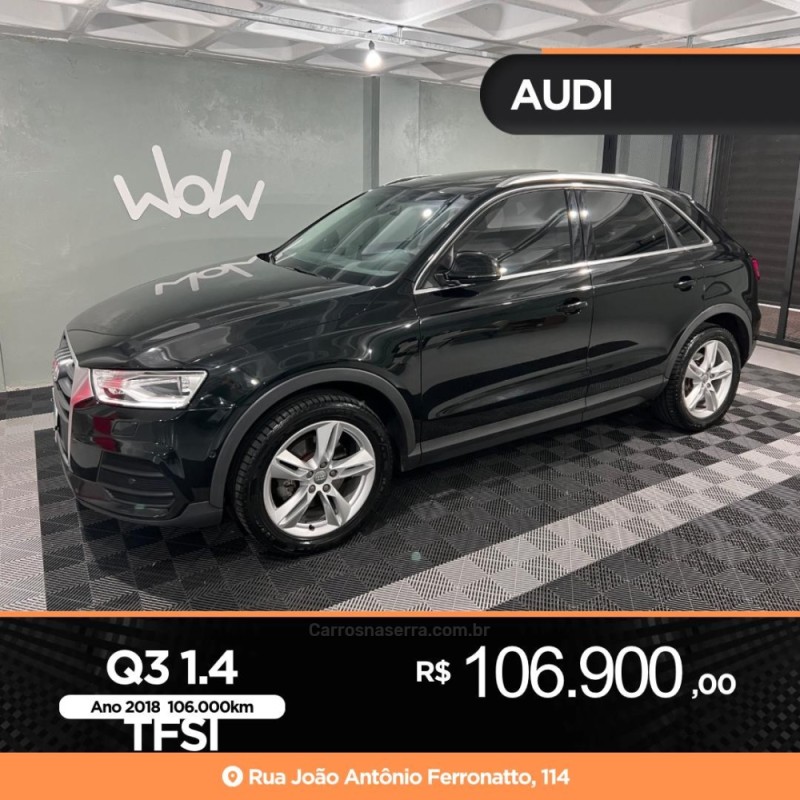 Q3 1.4 TFSI S TRONIC 16V GASOLINA 4P AUTOMATICO