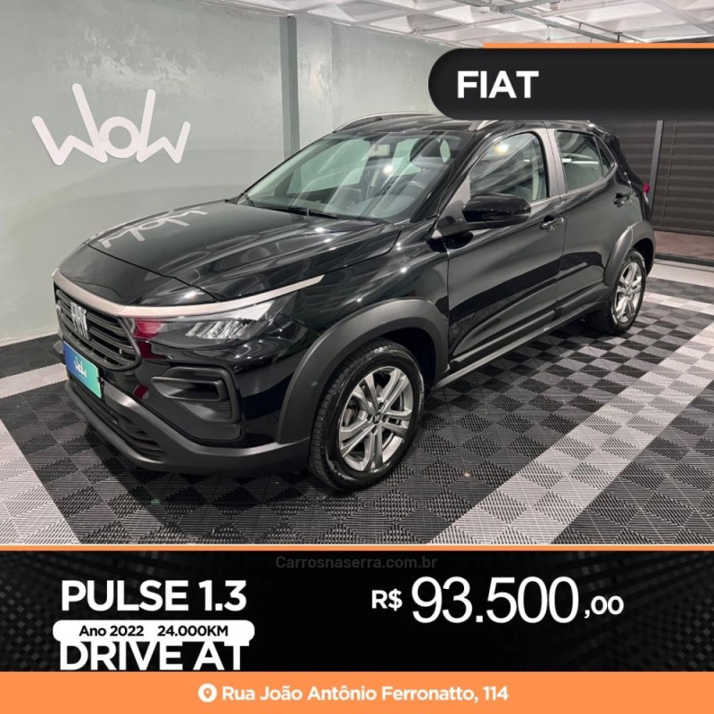 PULSE 1.3 DRIVE 12V FLEX 4P AUTOMÁTICO - 2022 - BENTO GONçALVES