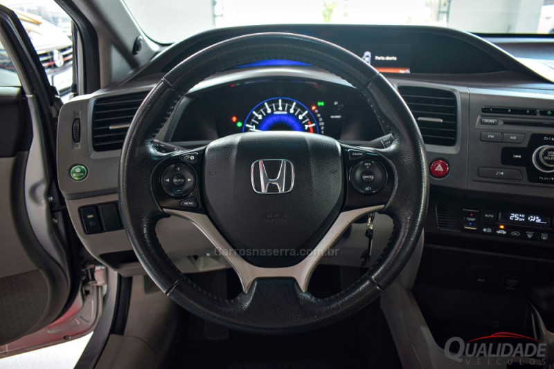 CIVIC 1.8 LXS 16V FLEX 4P AUTOMÁTICO - 2013 - SANTA CRUZ DO SUL