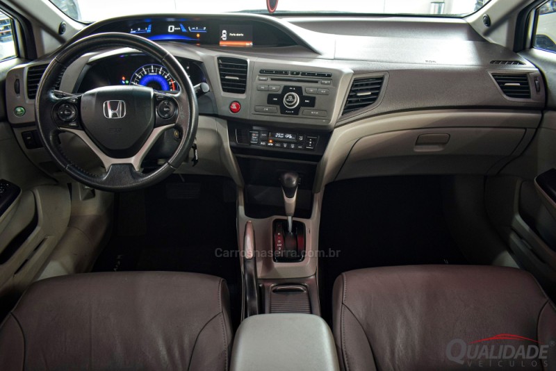 CIVIC 1.8 LXS 16V FLEX 4P AUTOMÁTICO - 2013 - SANTA CRUZ DO SUL