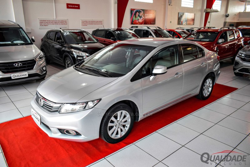 CIVIC 1.8 LXS 16V FLEX 4P AUTOMÁTICO - 2013 - SANTA CRUZ DO SUL