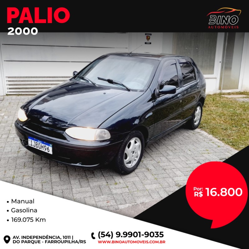 PALIO 1.0 MPI ELX 8V GASOLINA 4P MANUAL