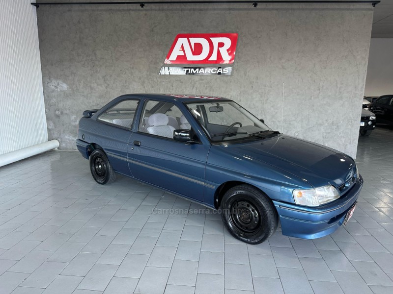 ESCORT 1.8 I GL 8V GASOLINA 2P MANUAL - 1995 - CAXIAS DO SUL