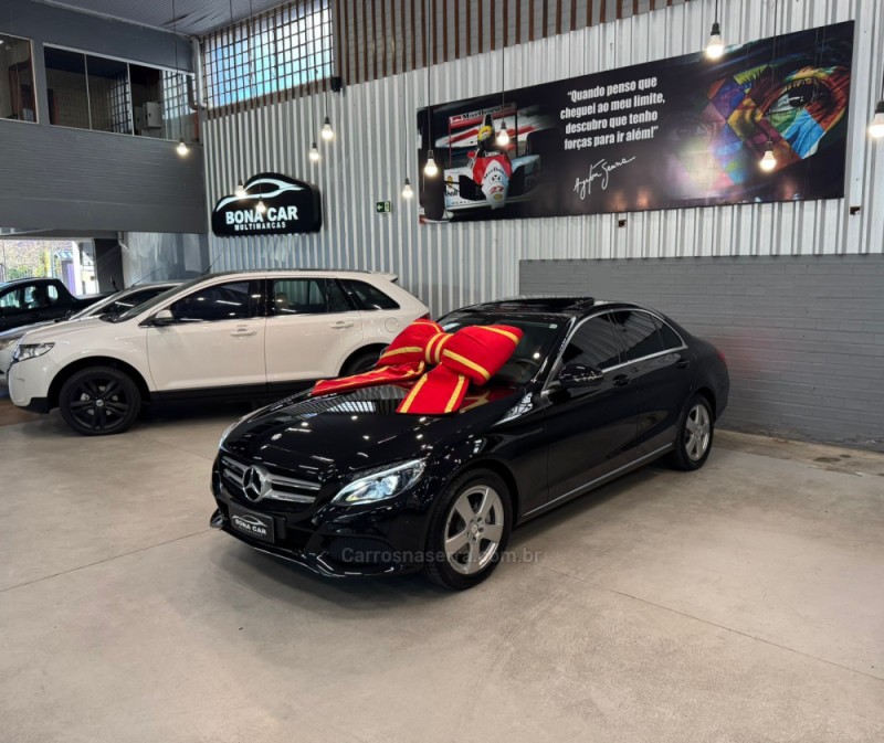 c 200 1.8 cgi avantgarde 16v gasolina 4p automatico 2016 caxias do sul