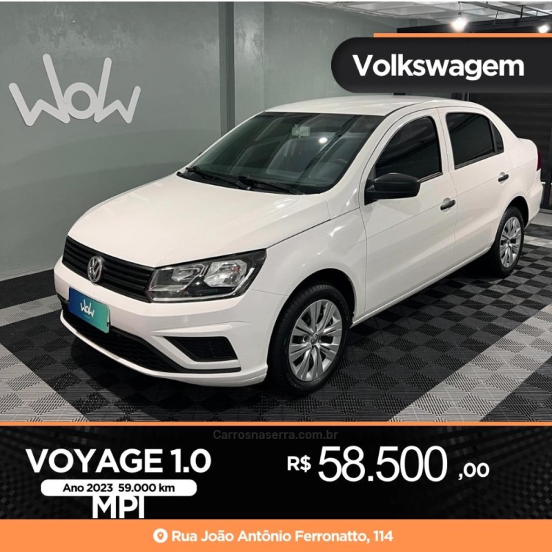 VOYAGE 1.0 12V MPI TOTALFLEX TRENDLINE 4P MANUAL - 2023 - BENTO GONçALVES