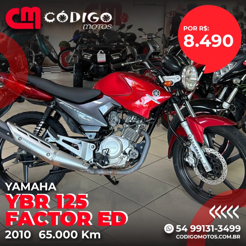 YBR 125 FACTOR ED - 2010 - VERANóPOLIS