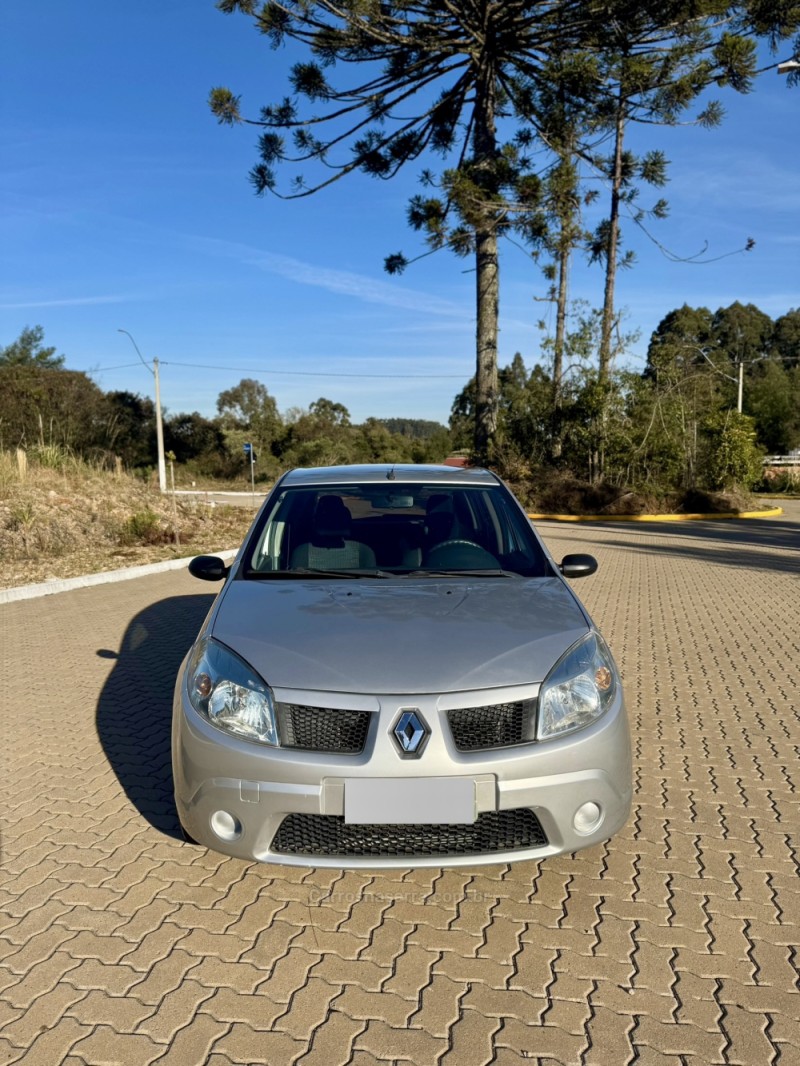 sandero 1.6 expression 16v flex 4p manual 2009 bento goncalves