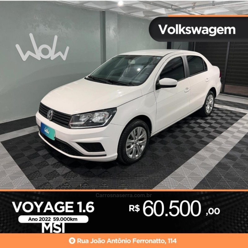 VOYAGE 1.6 MSI TOTALFLEX TRENDLINE 4P MANUAL - 2022 - BENTO GONçALVES