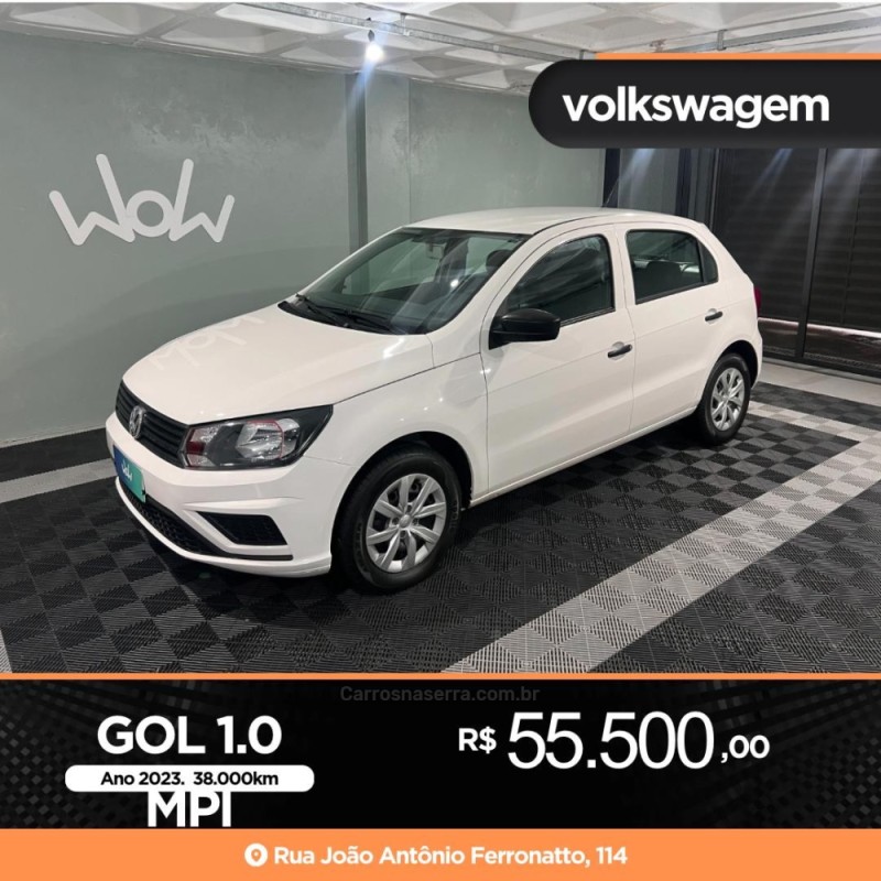 GOL 1.0 12V MPI TOTALFLEX TRENDLINE 4P MANUAL - 2023 - BENTO GONçALVES