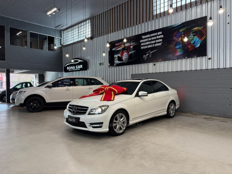 c 200 1.8 cgi avantgarde 16v gasolina 4p automatico 2013 caxias do sul