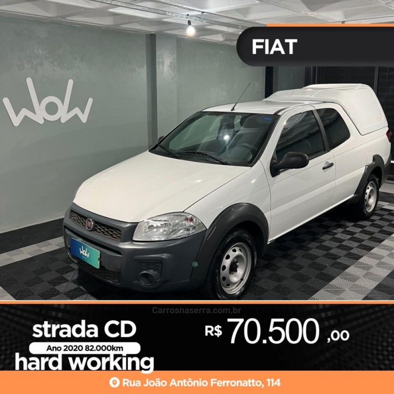 STRADA 1.4 MPI WORKING CD 8V FLEX 3P MANUAL - 2020 - BENTO GONçALVES