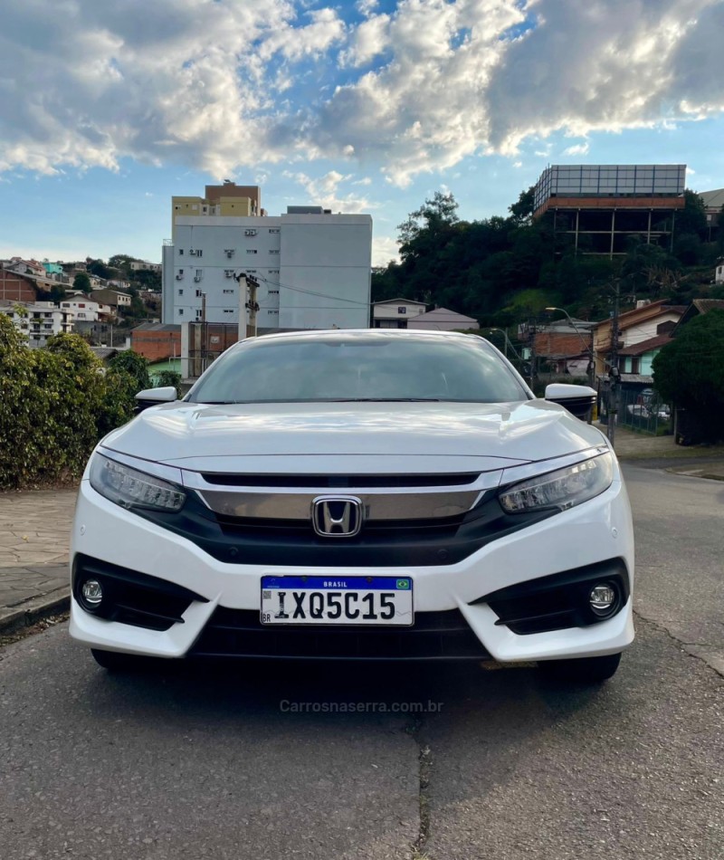 CIVIC 1.5 16V TOURING TURBO GASOLINA 4P AUTOMÁTICO - 2017 - CAXIAS DO SUL