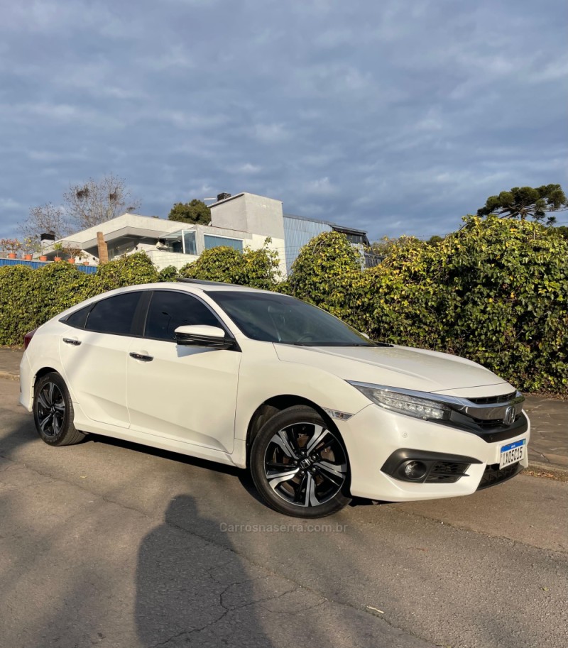 CIVIC 1.5 16V TOURING TURBO GASOLINA 4P AUTOMÁTICO - 2017 - CAXIAS DO SUL