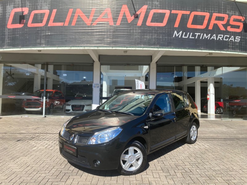 sandero 1.6 privilege 16v flex 4p manual 2009 caxias do sul