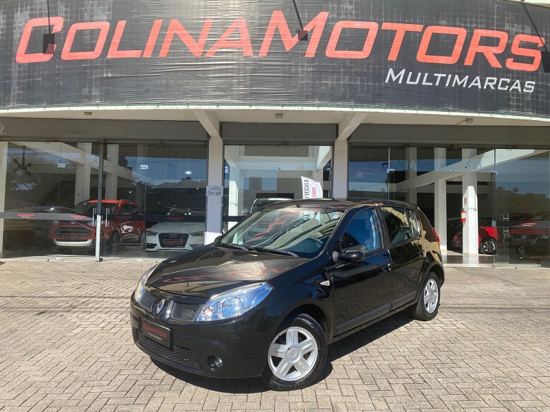 sandero 1.6 privilege 16v flex 4p manual 2009 caxias do sul