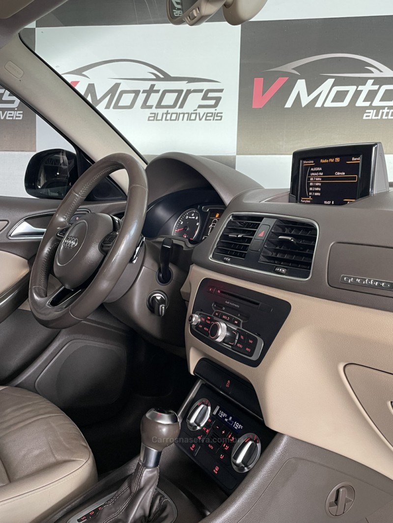 Q3 2.0 TFSI AMBITION QUATTRO 4P GASOLINA S TRONIC - 2014 - PAROBé