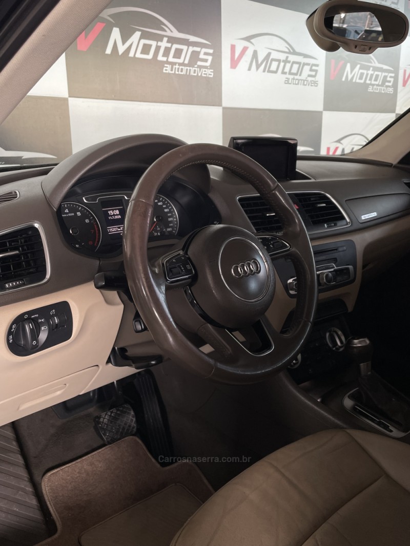 Q3 2.0 TFSI AMBITION QUATTRO 4P GASOLINA S TRONIC - 2014 - PAROBé