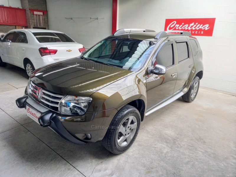 DUSTER RENAULT DUSTER 1.6 TECH ROAD DYNAMIQUE 4X2 16V FLEX 4P MANUAL - 2013 - CAXIAS DO SUL
